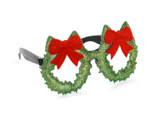 Christmas Wreath Glasses, mix