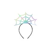 Headband Spiderweb, 21x23 cm, mix