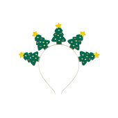 Headband Christmas trees, 23x20 cm, mix
