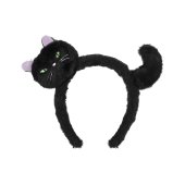 Cat Headband, 23.5x18 cm, black