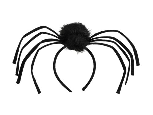 Spider Headband, 19x32 cm, Black