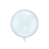 Balloon Sphere, 40cm, transparent blue
