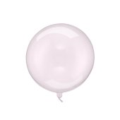 Balloon Sphere, 40cm, transparent pink