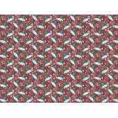 Wrapping paper - Christmas car, 70x200 cm