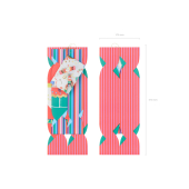 Gift boxes Candies, mix, 7x37 cm - 9x47 cm (1 pkt / 2 pc.)