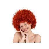Afro wig, ginger