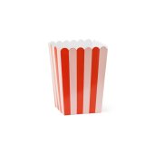 Boxes for popcorn, mix, 11x11x15.5cm (1 pkt / 6 pc.)