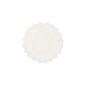 White plate mats, diameter approx. 35.5 cm (1 pkt / 50 pc.)