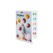 Latex balloons colour chart