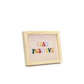 Photo frame, natural wood, 13x18cm
