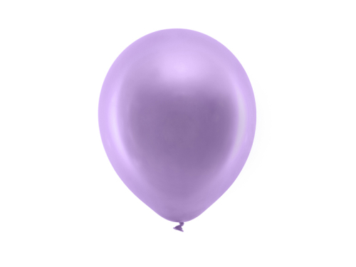 Rainbow Balloons 23cm metallic, violet (1 pkt / 10 pc.)