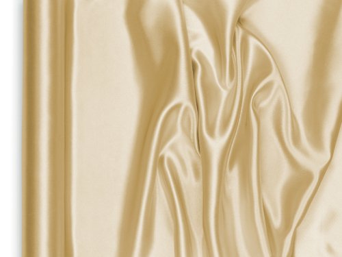 Satin Plain, gold, 0.48 x 9m