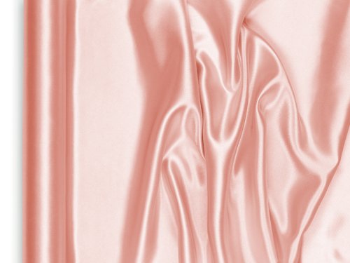 Satin Plain, peach, 0.48 x 9m