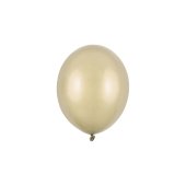 Strong Balloons 23 cm, Metallic Cold Gold (1 pkt / 100 pc.)