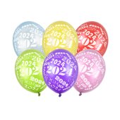 Balloons 30cm, 2024, Metallic mix (1 pkt / 6 pc.)