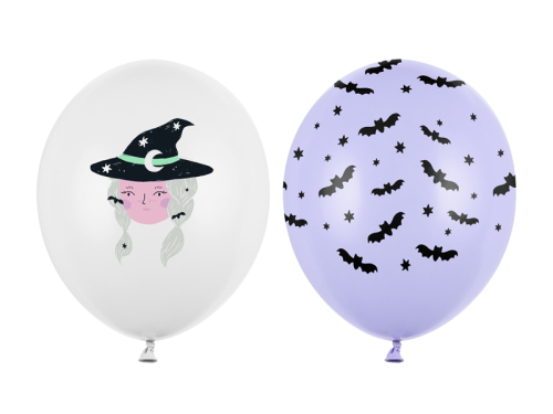 Ballons 30 cm, Witch, mix (1 pkt / 50 pc.)