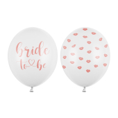 Ballons 30 cm, Bride to be, mix (1 pkt / 50 pc.)