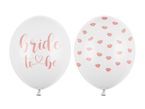 Ballons 30 cm, Bride to be, mix (1 pkt / 50 pc.)
