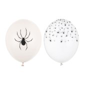 Balloons 30 cm, Spiders, mix (1 pkt / 50 pc.)