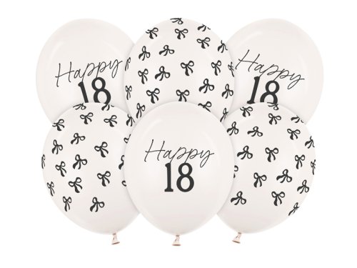 Balloons 30 cm, 18, Pastel Off-white (1 pkt / 6 pc.)