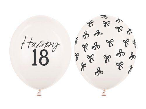 Balloons 30 cm, 18, Pastel Off-white (1 pkt / 50 pc.)