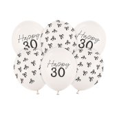Balloons 30 cm, 30, Pastel Off-white (1 pkt / 6 pc.)