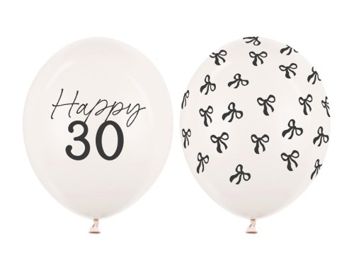 Balloons 30 cm, 30, Pastel Off-white (1 pkt / 50 pc.)