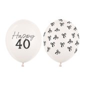 Balloons 30 cm, 40, Pastel Off-white (1 pkt / 50 pc.)