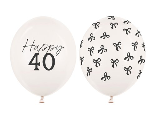Balloons 30 cm, 40, Pastel Off-white (1 pkt / 50 pc.)