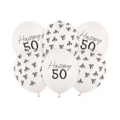 Balloons 30 cm, 50, Pastel Off-white (1 pkt / 6 pc.)