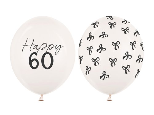 Balloons 30 cm, 60, Pastel Off-white (1 pkt / 50 pc.)