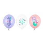 Balloons 30 cm, Sea World, mix (1 pkt / 50 pc.)