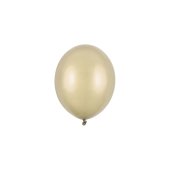 Strong Balloons 12 cm, Metallic Cold Gold (1 pkt / 100 pc.)