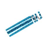 Holographic Streamers, light blue, 3.8 m (1 pkt / 18 pc.)