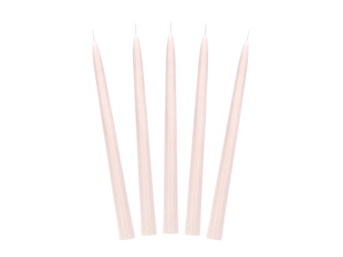 Taper candle, matt, nude, 24cm (1 pkt / 10 pc.)