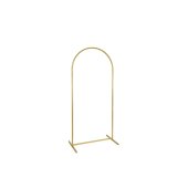Backdrop stand, midi arch, gold, 80x180 cm