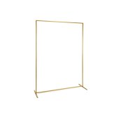 Backdrop stand, frame, gold, 150x200 cm
