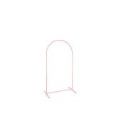 Backdrop stand, mini arch, dusty pink, 80x150 cm