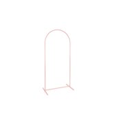 Backdrop stand, midi arch, dusty pink, 80x180 cm