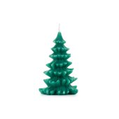 Candle Christmas Tree, 10 cm, dark green