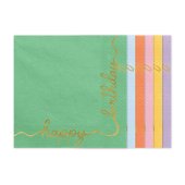 Paper napkins Happy Birthday, mix, 33x33 cm (1 pkt / 12 pc.)