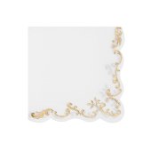 Ornament Napkins, 33x33 cm, white (1 pkt / 12 pc.)