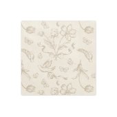 Napkins Flowers, 33x33, mix (1 pkt / 12 pc.)
