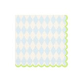 Napkins Rhombuses, mix, 33x33 cm (1 pkt / 20 pc.)