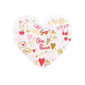 Salvetes Sirds, mix, 16x15cm (1 pkt / 20 gab.)