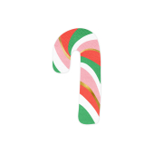 Napkins Candy cane, mix, 8x15.5cm (1 pkt / 20 pc.)