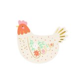 Napkins Hen, mix, 16x13 cm (1 pkt / 20 pc.)