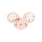 Napkins Mouse, light pink, 16x10 cm (1 pkt / 20 pc.)