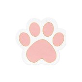 Napkins - Kitty Paws, mix, 15,5 x 14,5 cm (1 pkt / 12 pc.)