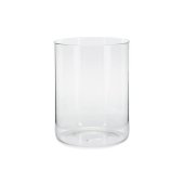 Glass tube for candles, 13x17cm